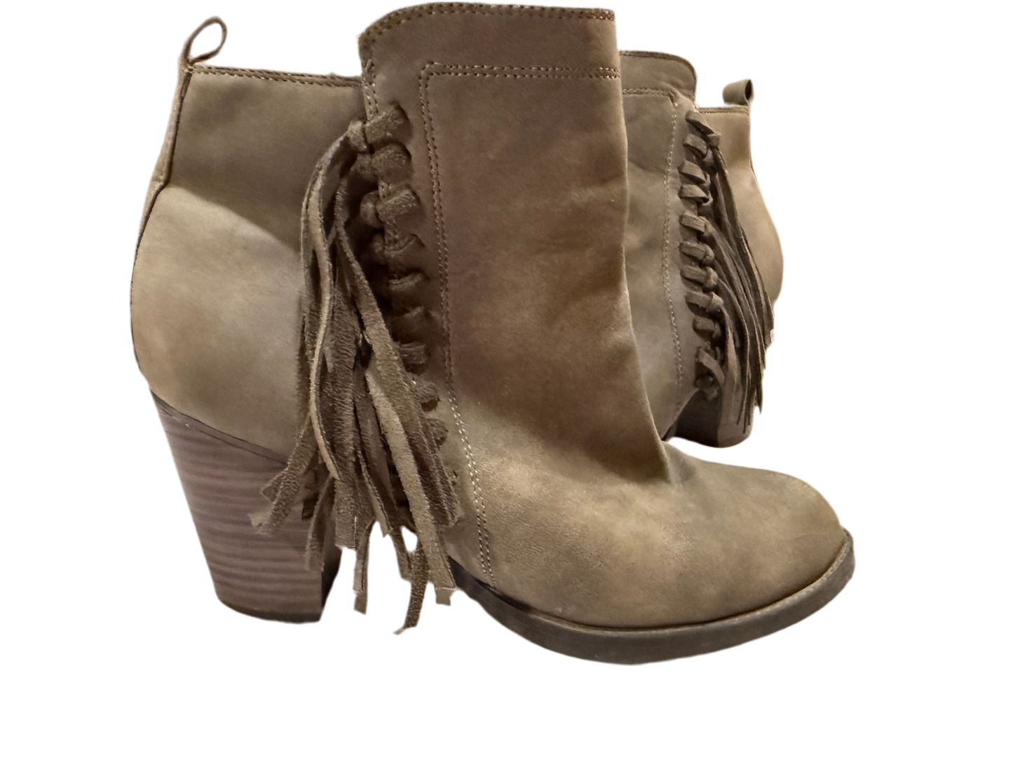 Sugar Brand Ankle Boots with Fringe