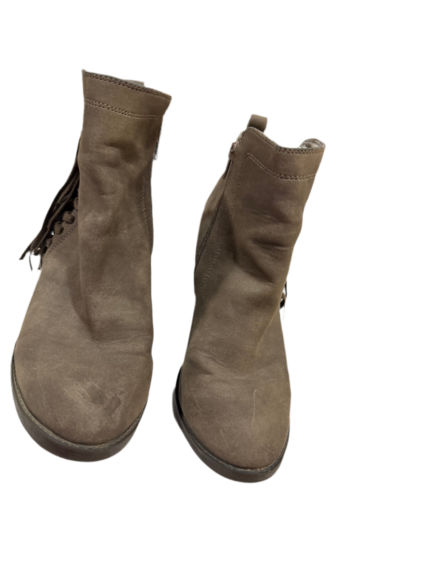 Sugar Brand Ankle Boots with Fringe