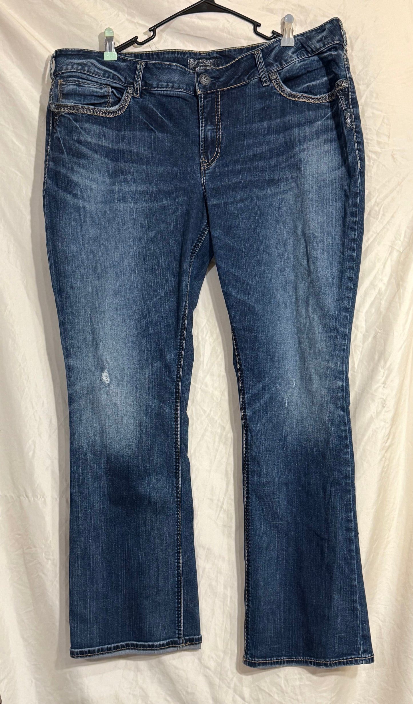 Silver Suki Mid Baby boot jeans