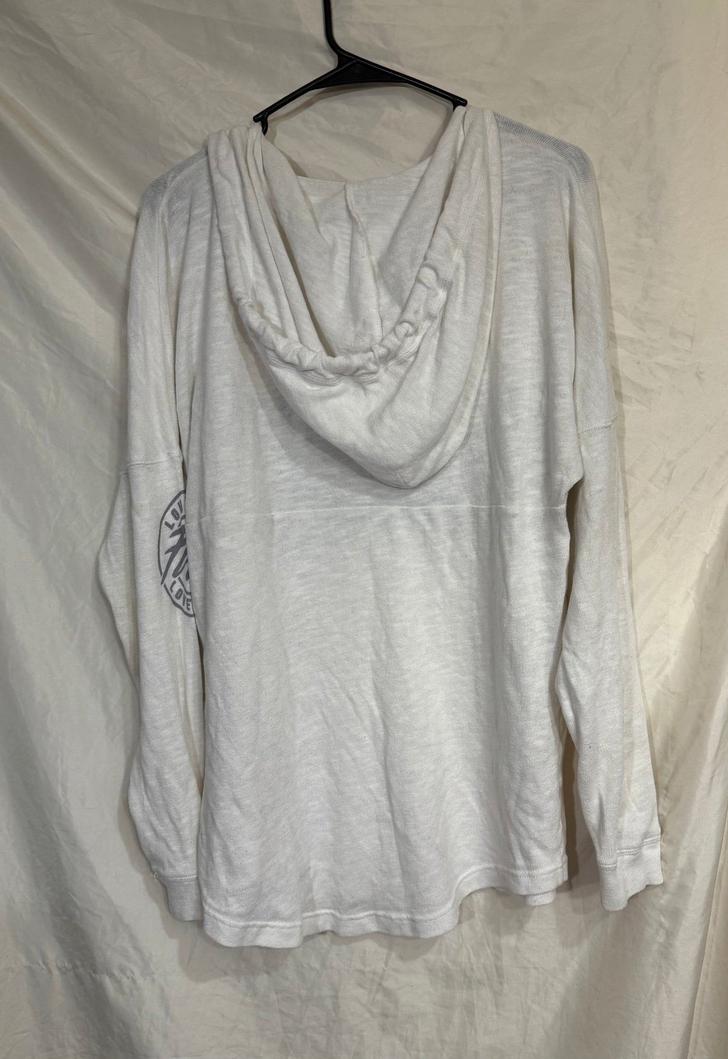 PINK by VS Long sleeve v Neck Hooded pullover