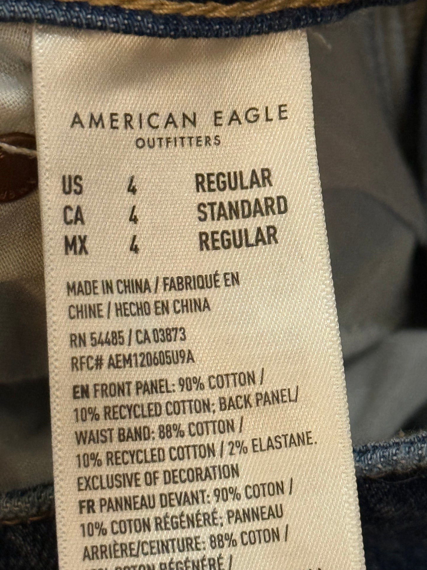 American Eagle Wide Leg Ankle Jeans
