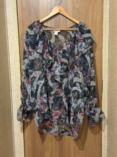 Vintage Victoria Secret Ruffled Blouse