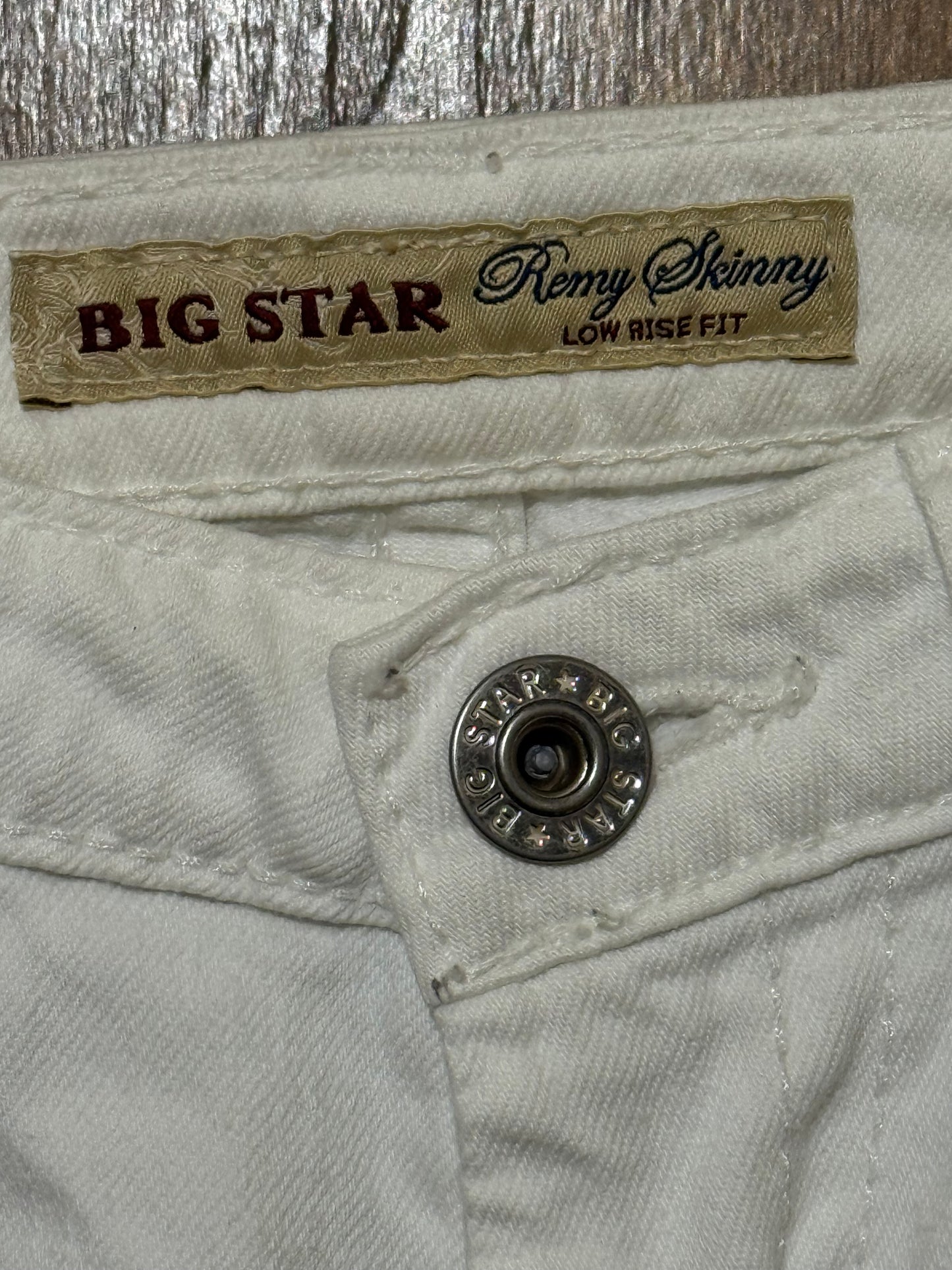 Big Star White Denim Jeans