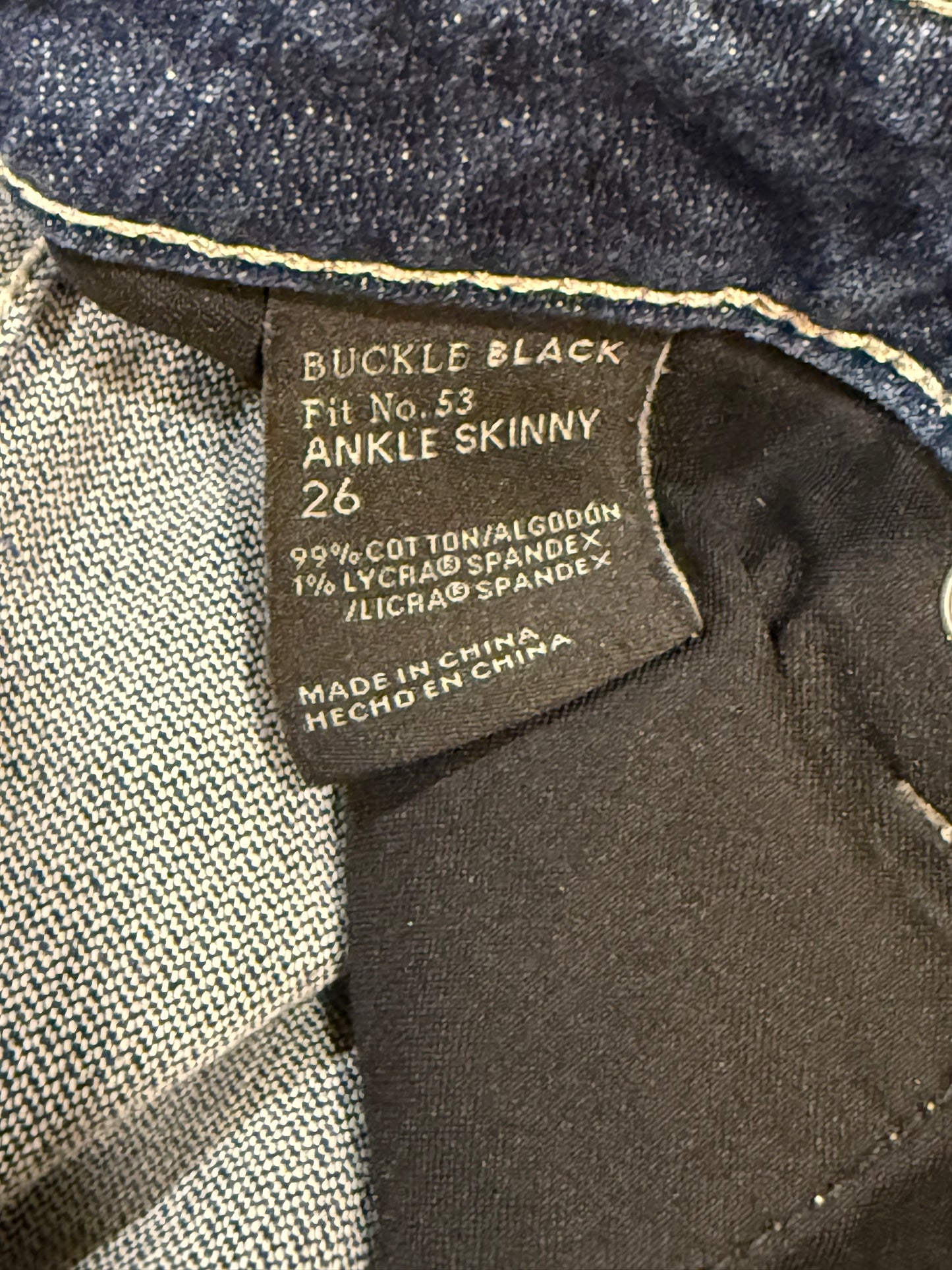 Buckle Black Brand Jeans