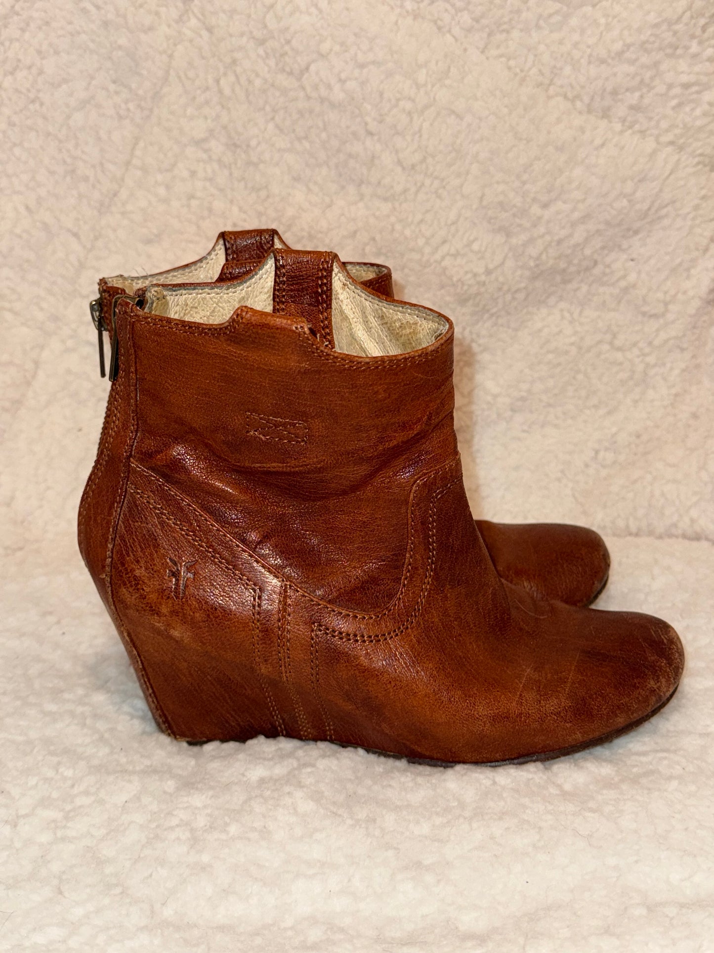 Frye Carson Wedge Bootie