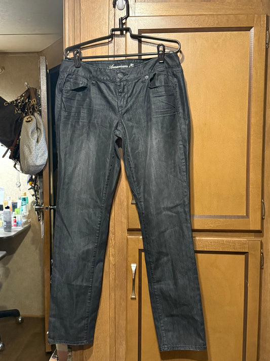 American Eagle skinny straight leg jeans