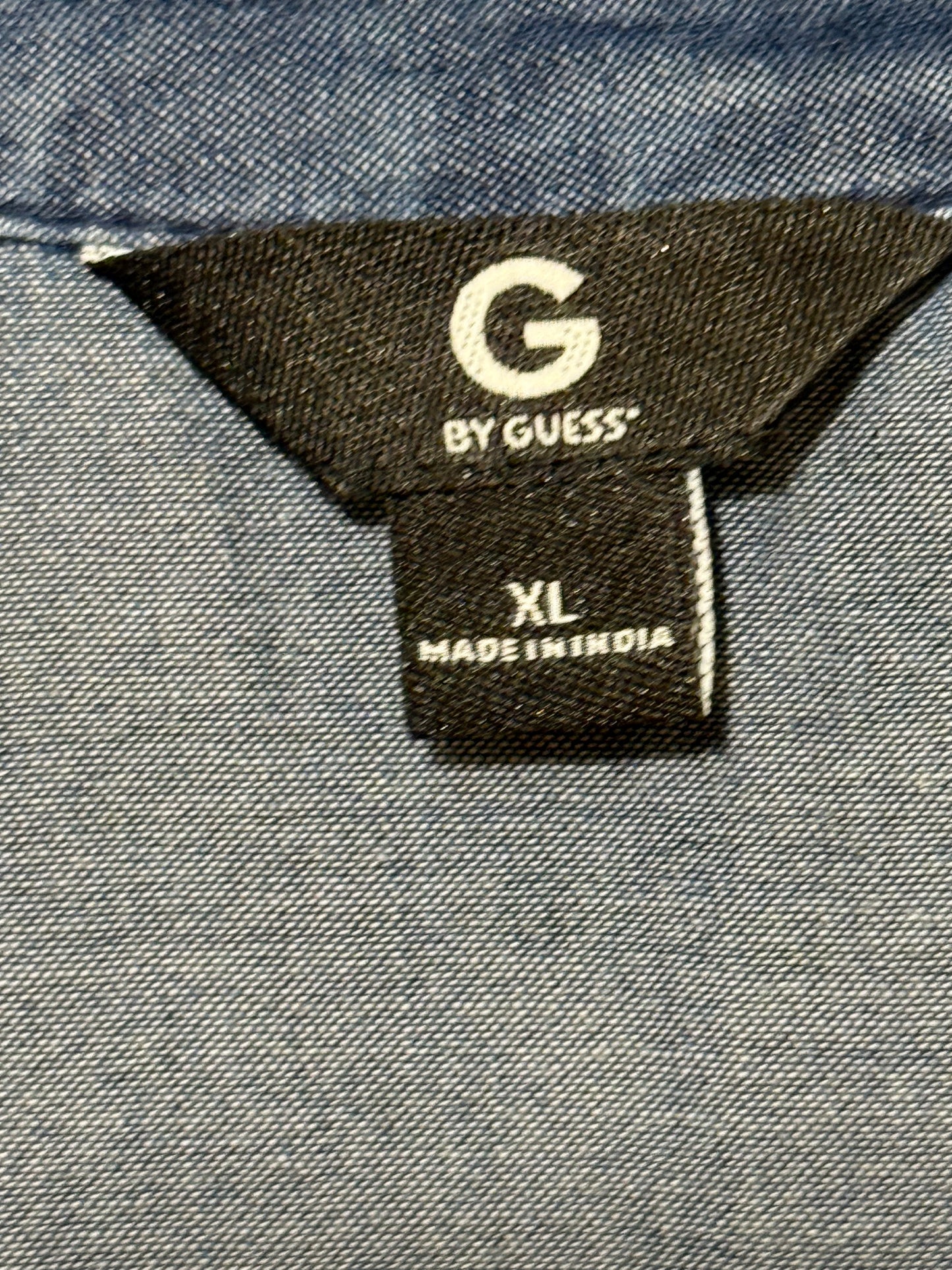 Guess Tie front denim shirt