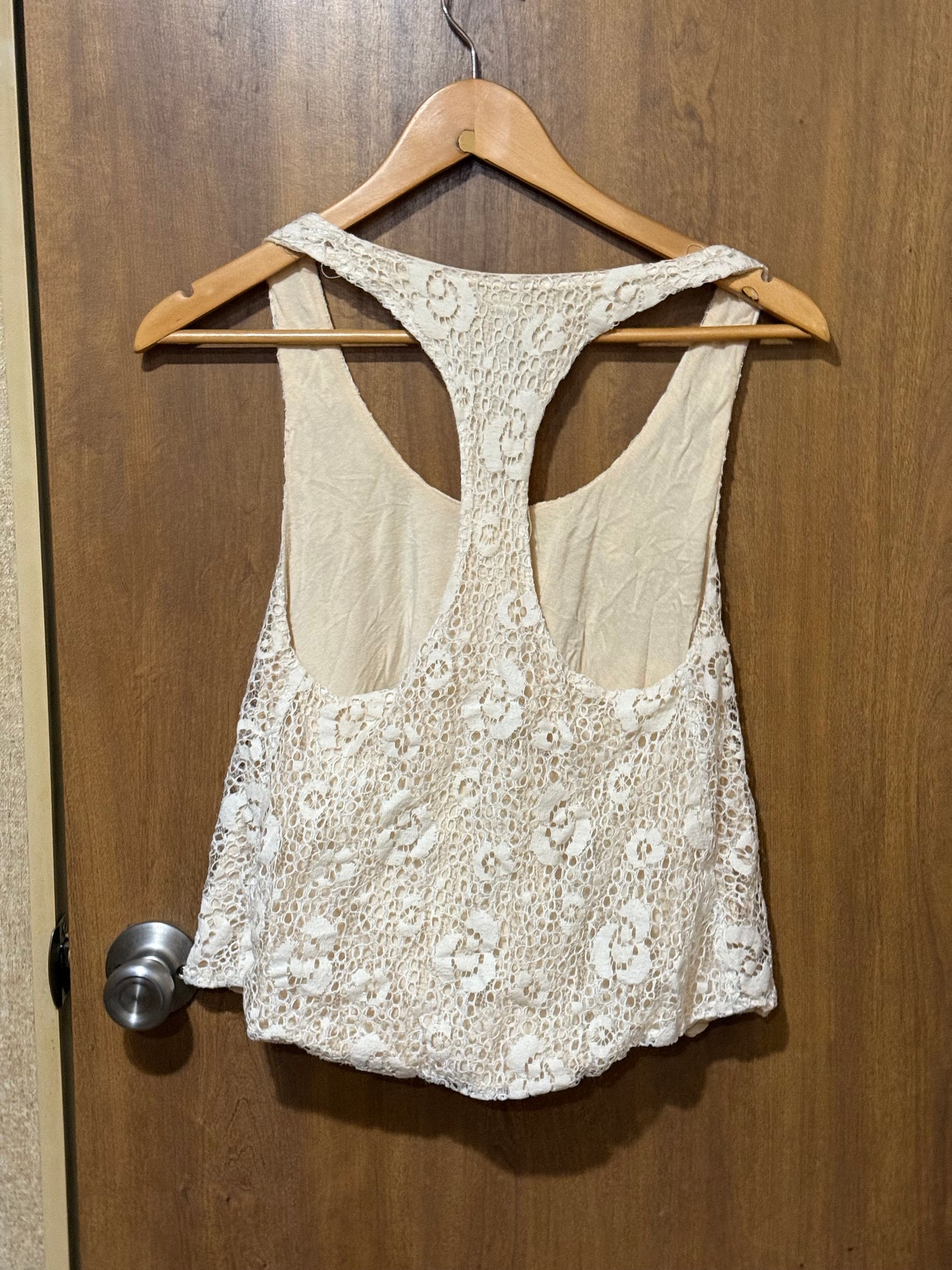 Jaloux Brand Lace Tank Style Top