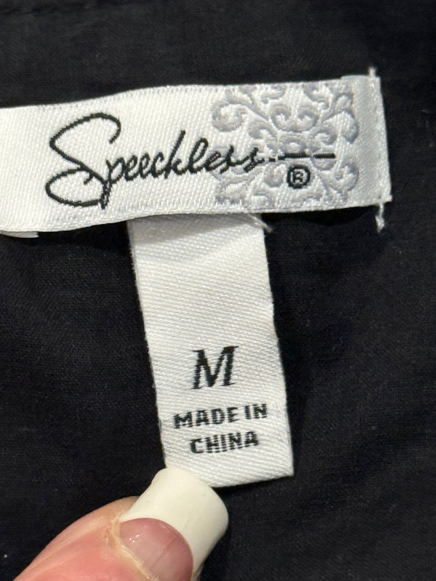 Speechless Brand Embroidered Skirt with a Sash type tie Belt