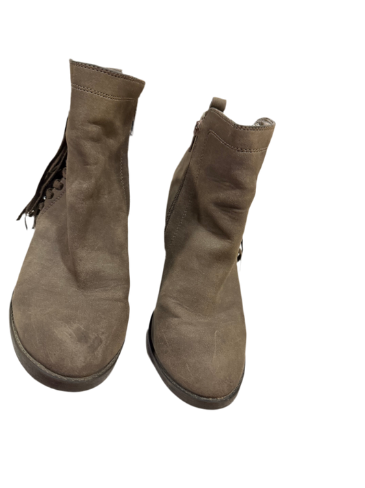 Sugar Brand Ankle Boots with Fringe
