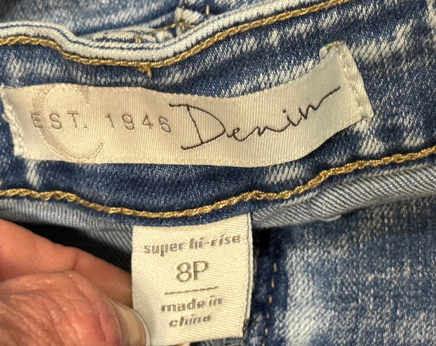 EST 1946 Denim Super Hi rise jeans