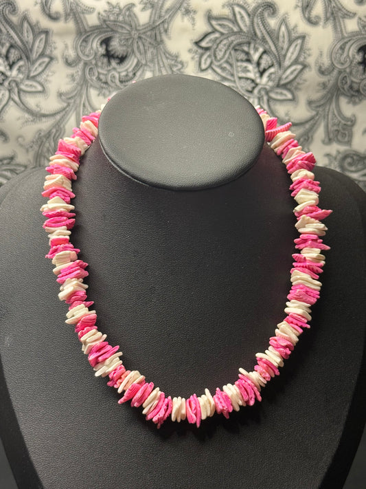 Vintage Handmade colorful Puka shell