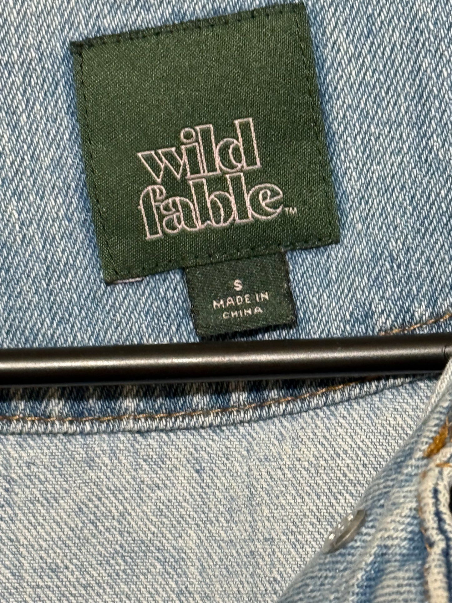 Wild Fable Distressed Denim Jacket