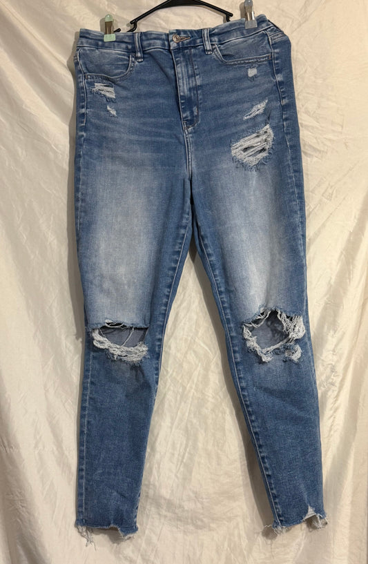 American Eagle super hi rise jegging