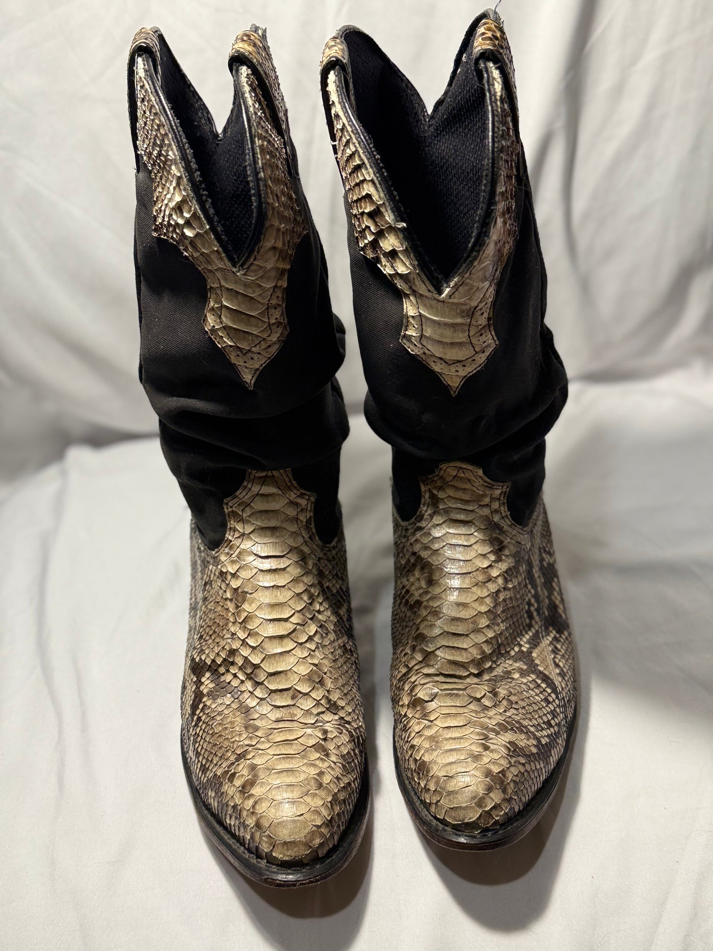 Genuine Snake skin(Python) Boots
