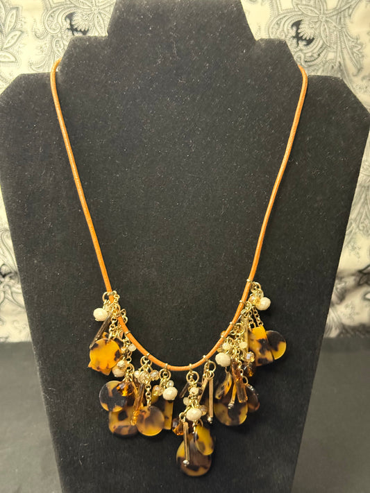 Tortoise Dangle Necklace made by Charming Charlie