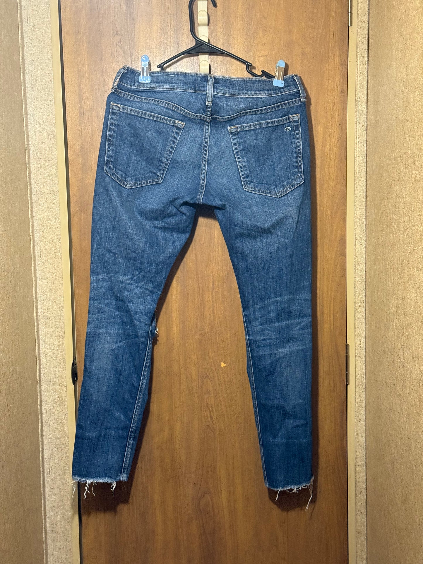 Rag and Bone Ankle Cropped Jeans