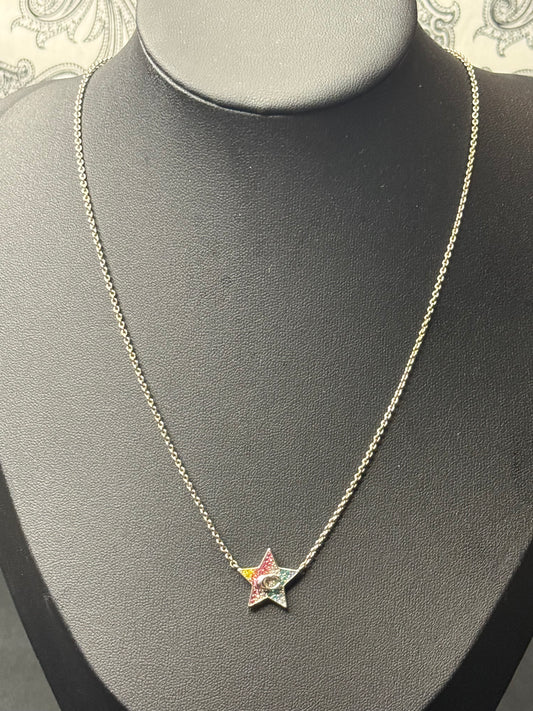 Coach star Necklace