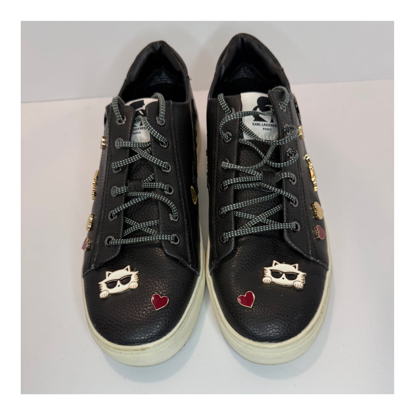 Karl Lagerfeld Paris women’s Cate Pins sneakers(limited edition and collectible)