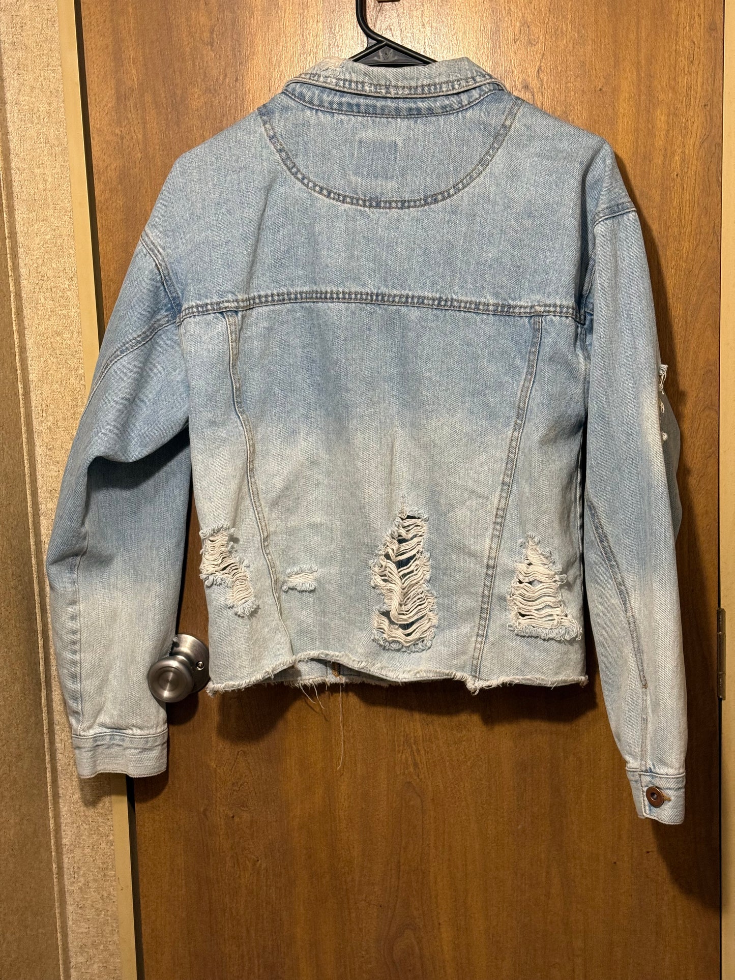 Wild Fable Distressed Denim Jacket
