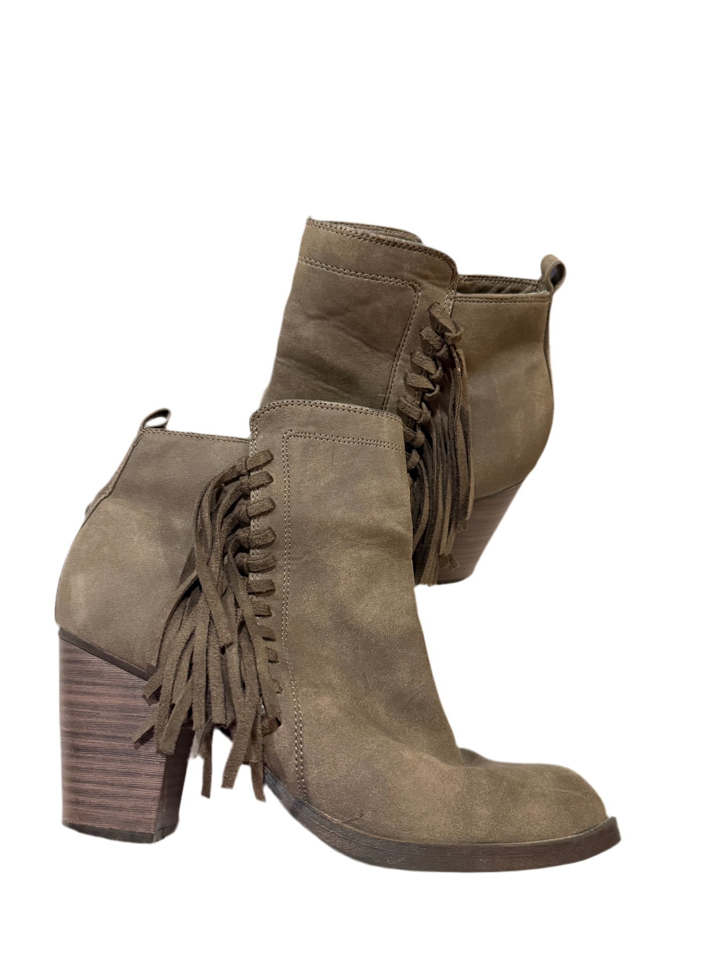 Sugar Brand Ankle Boots with Fringe