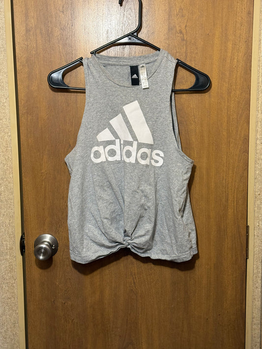 Adidas knotted Front tank