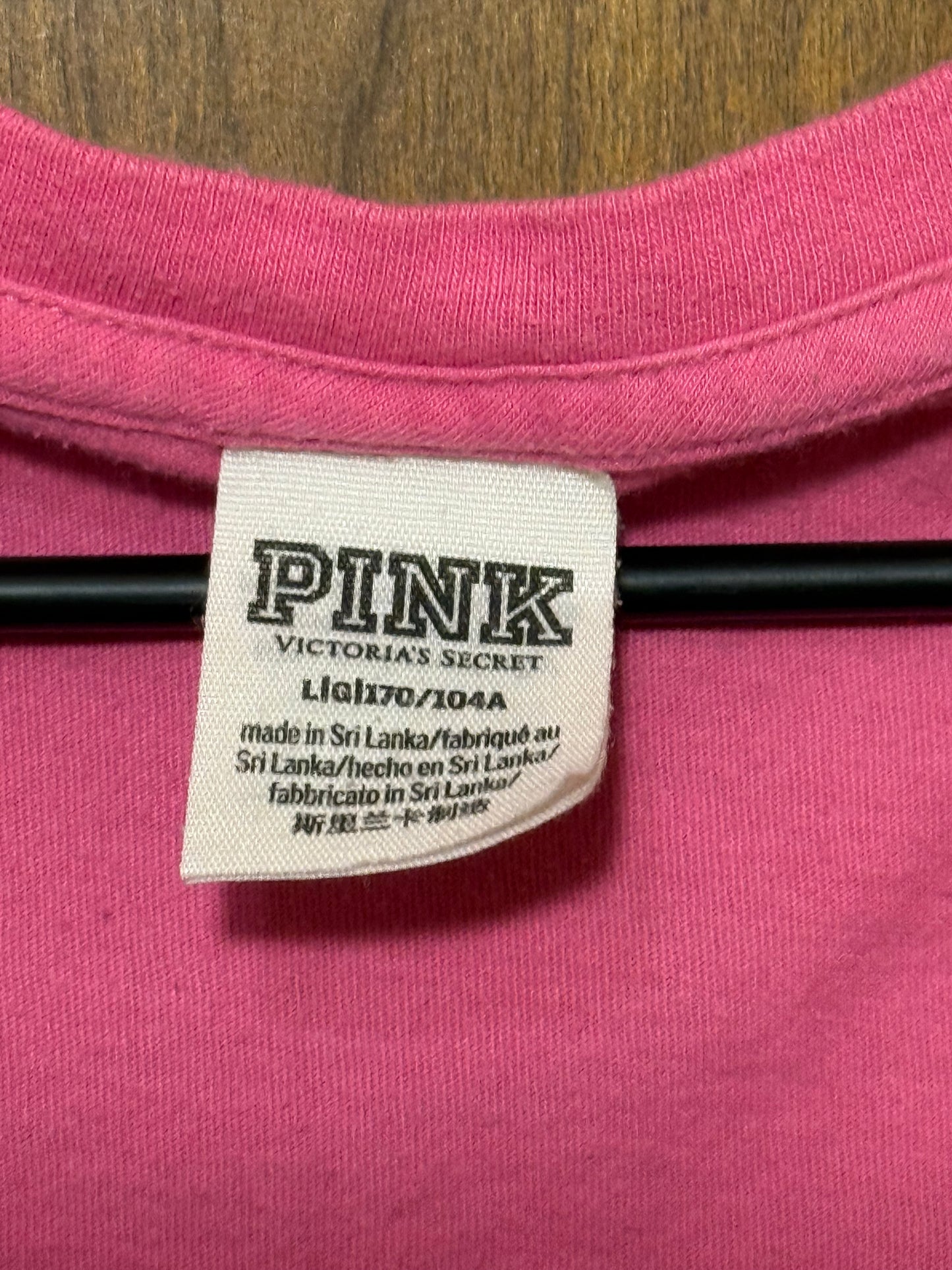 PINK by VS basic everyday v neck tee