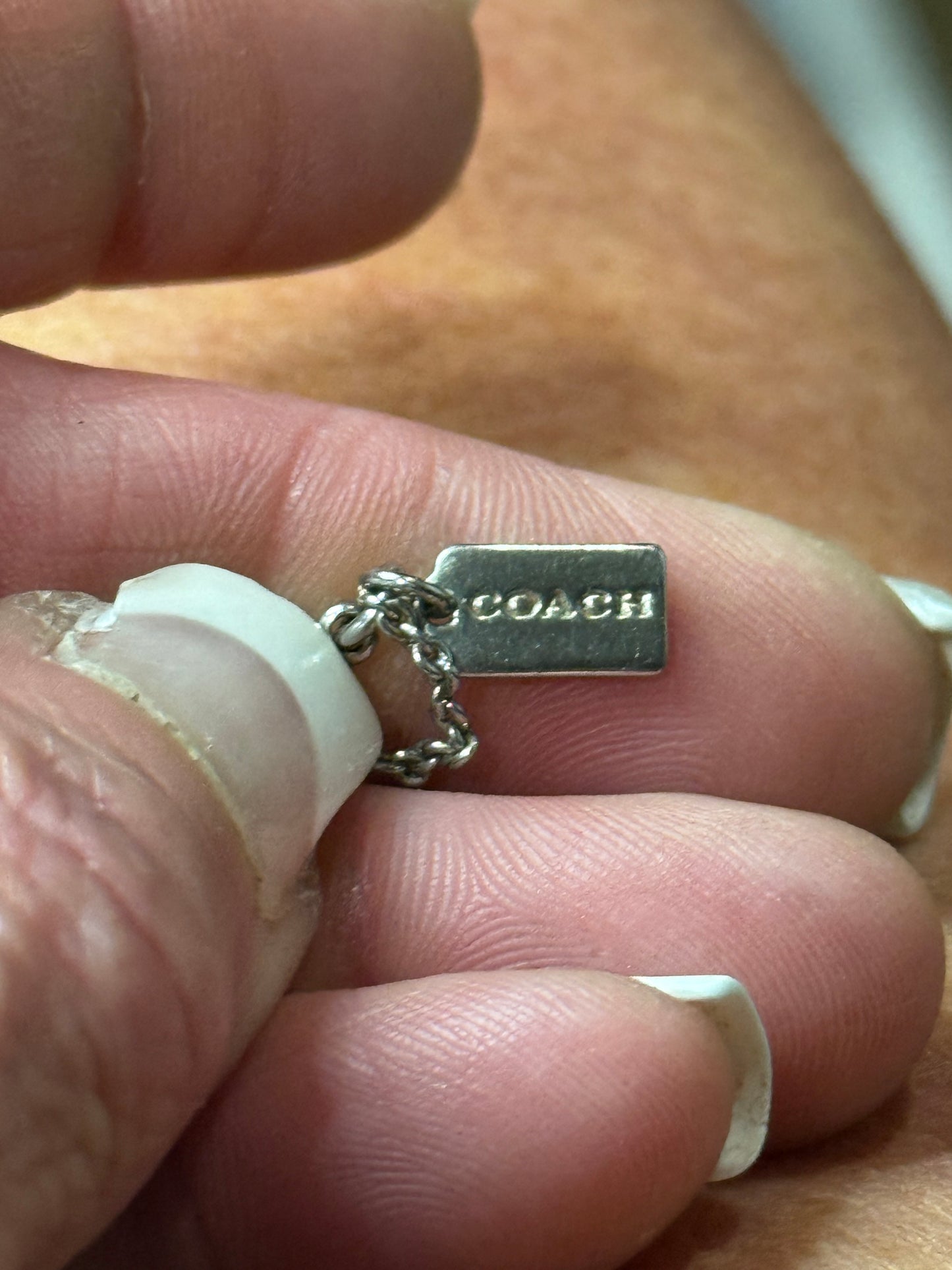 Coach star Necklace