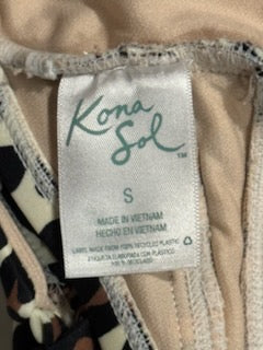 Kona Sol Leopard Print swimsuit