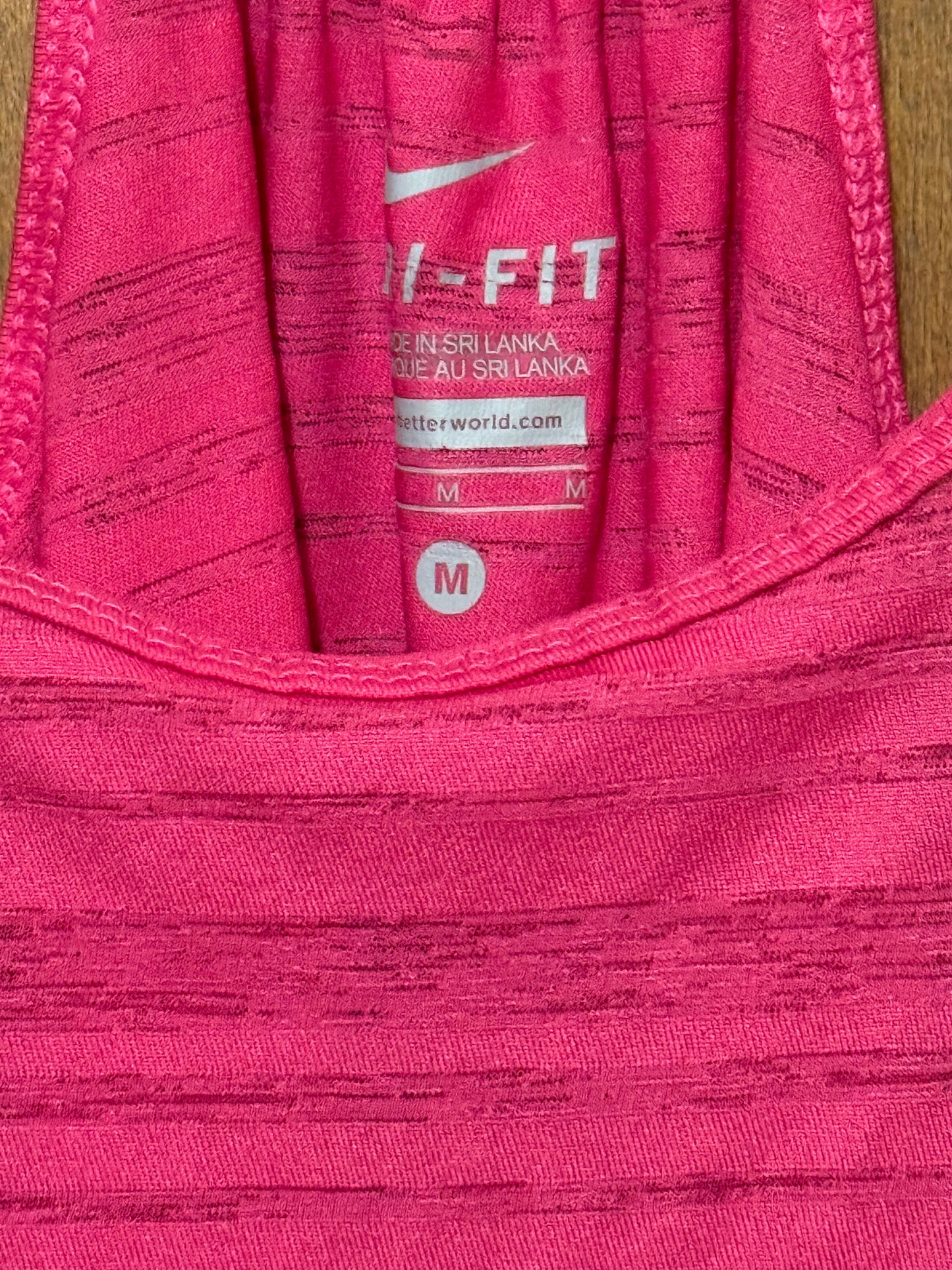 Nike Sheer Criss Cross back tank
