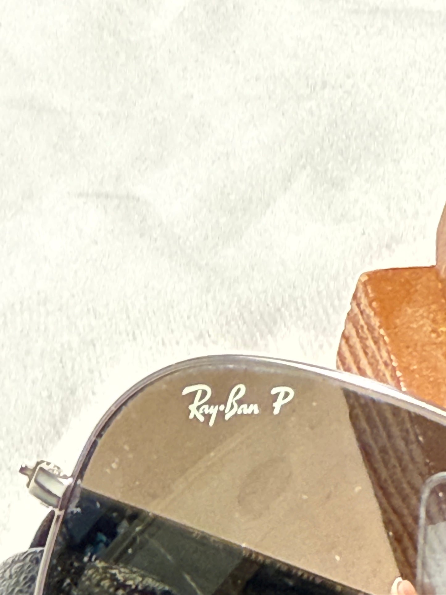 Polarized Ray Ban aviator(mirrored lens)