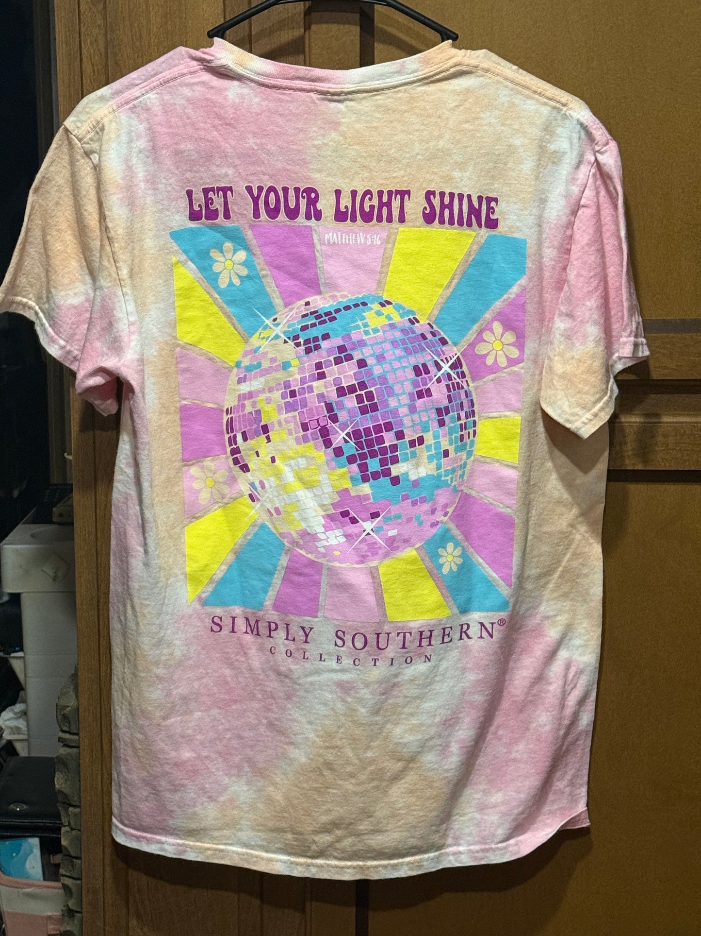 Simply Southern Tshirt “Let your light shine”