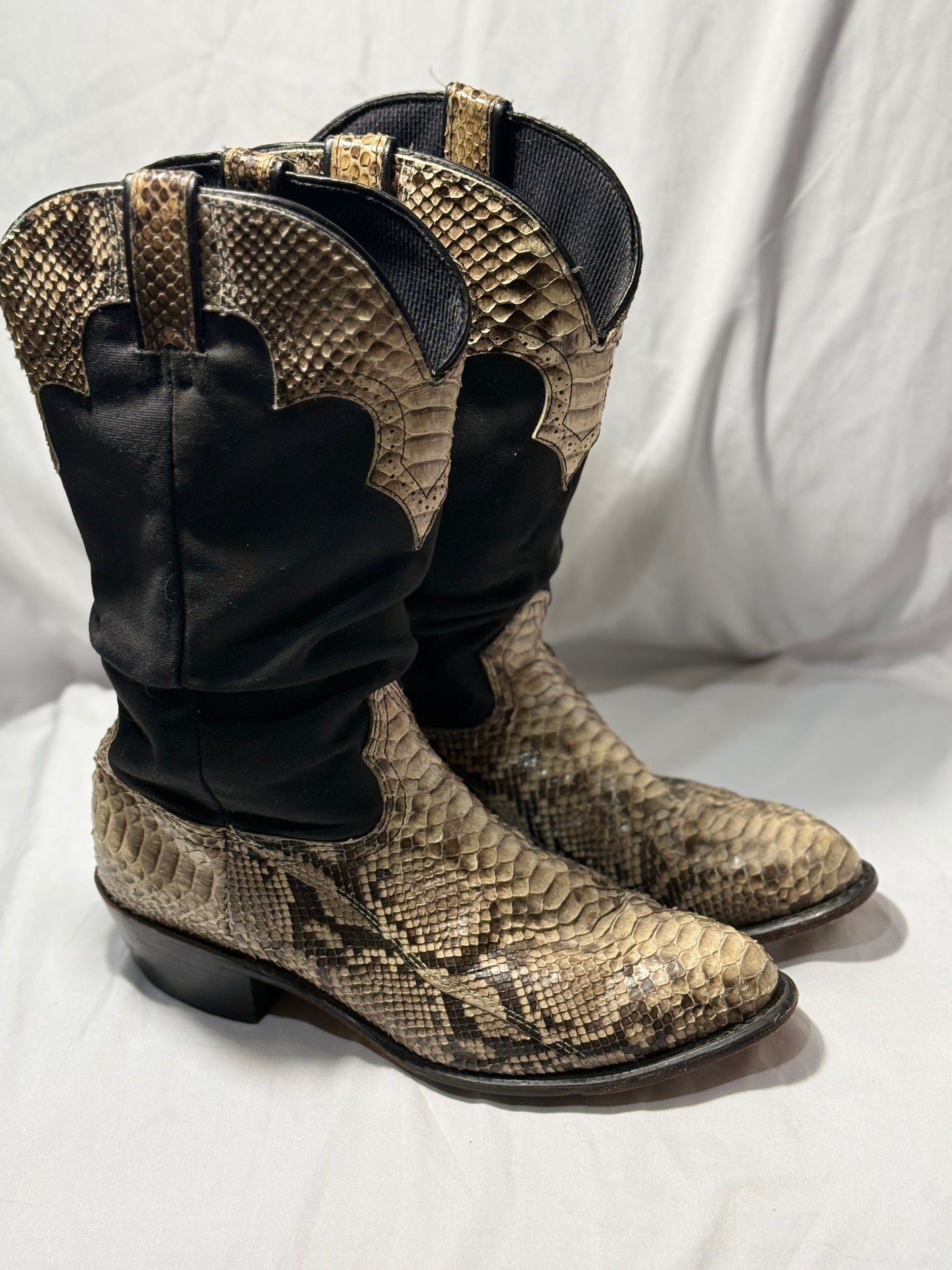 Genuine Snake skin(Python) Boots