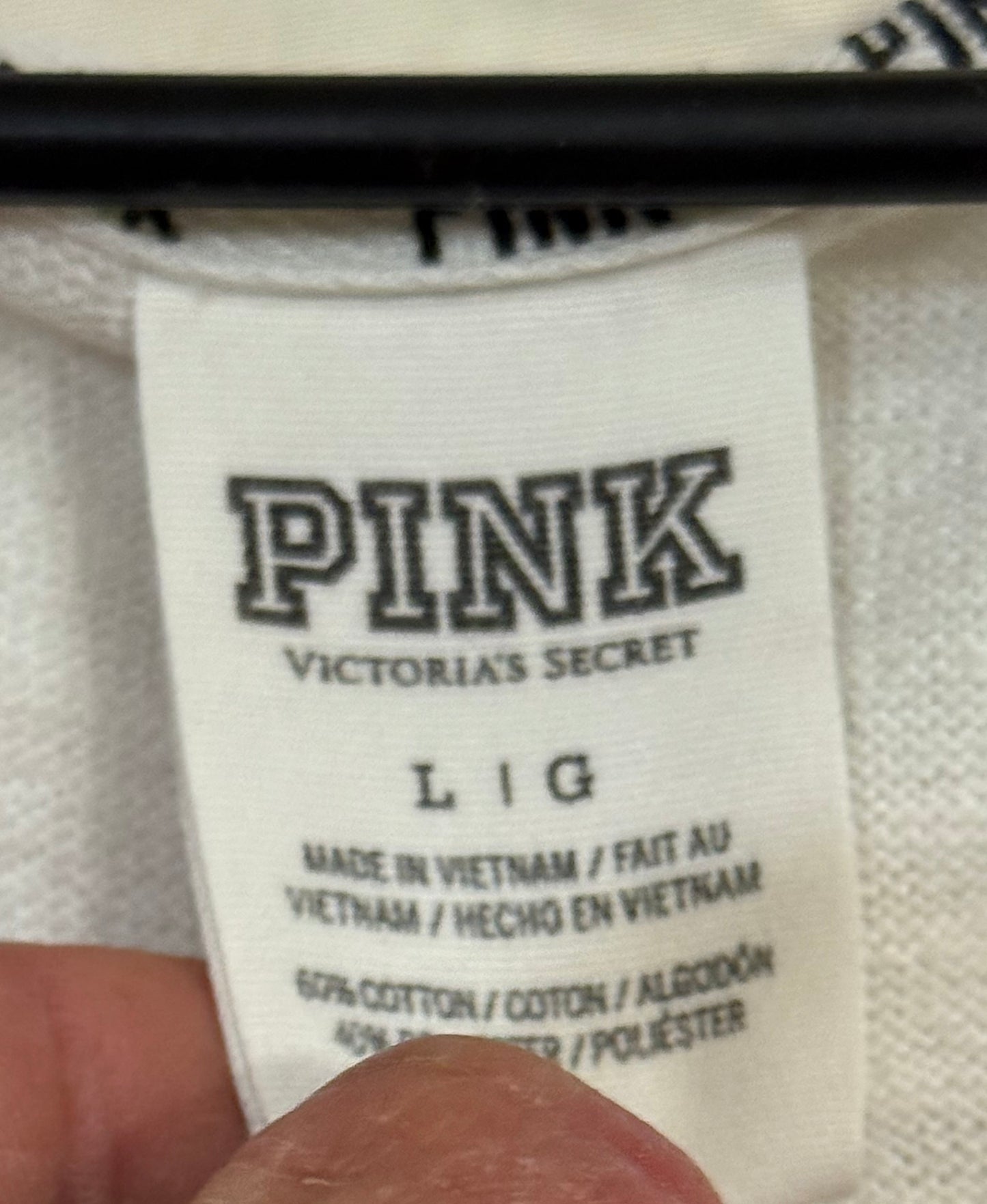 PINK by VS Long sleeve v Neck Hooded pullover