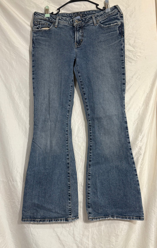 Silver Bootcut Jeans
