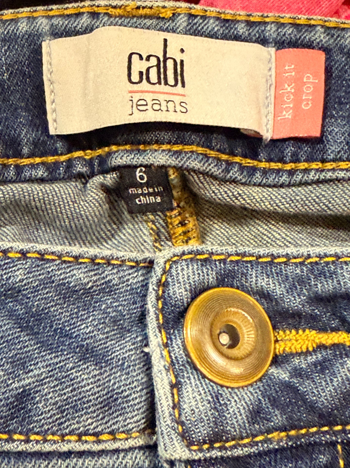 Cabi jeans cropped at ankle