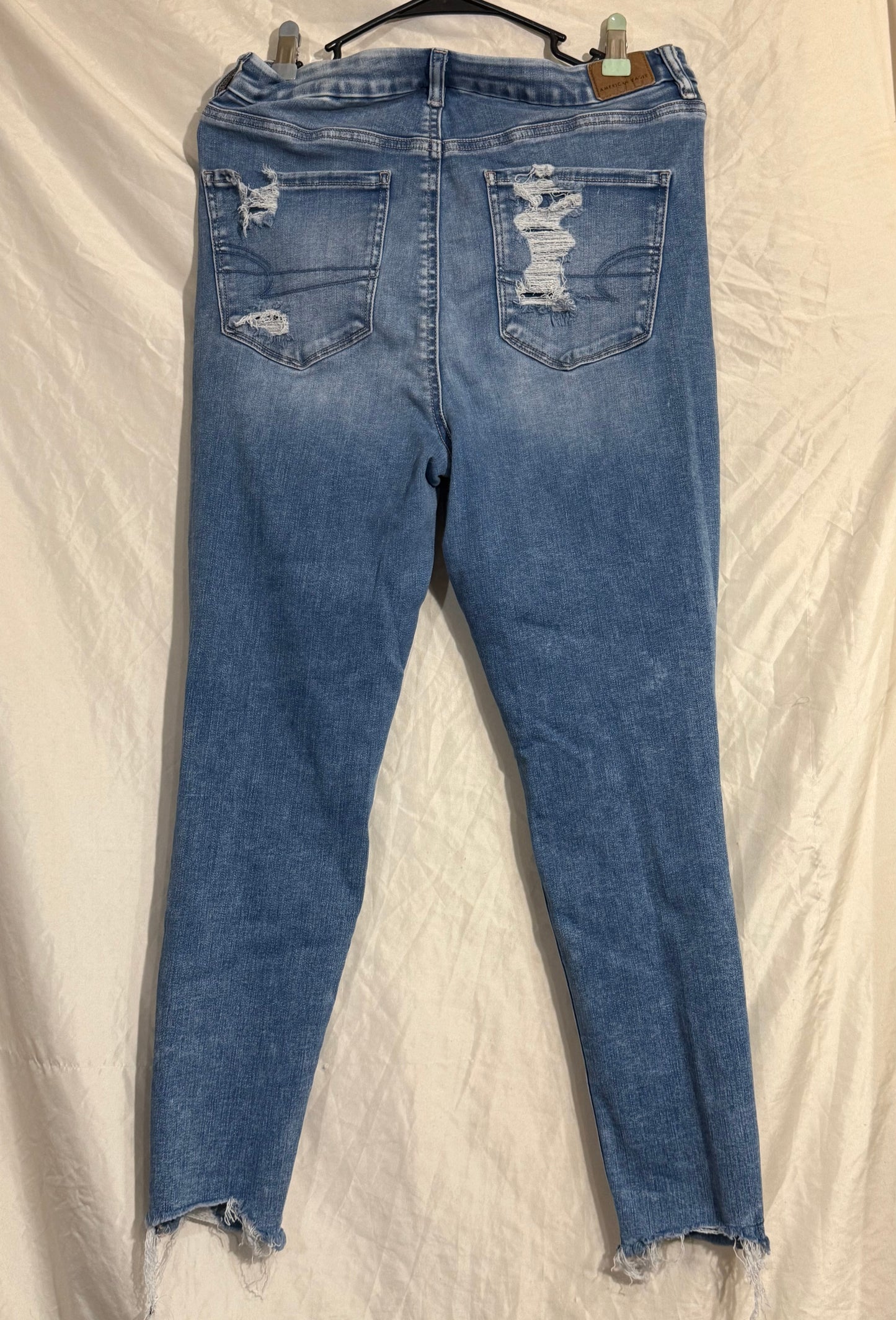 American Eagle super hi rise jegging