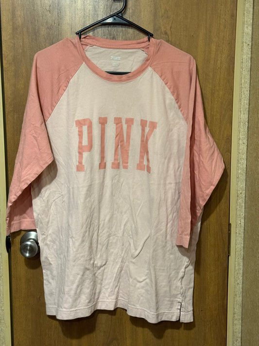 PINK by VS Raglan style shirt